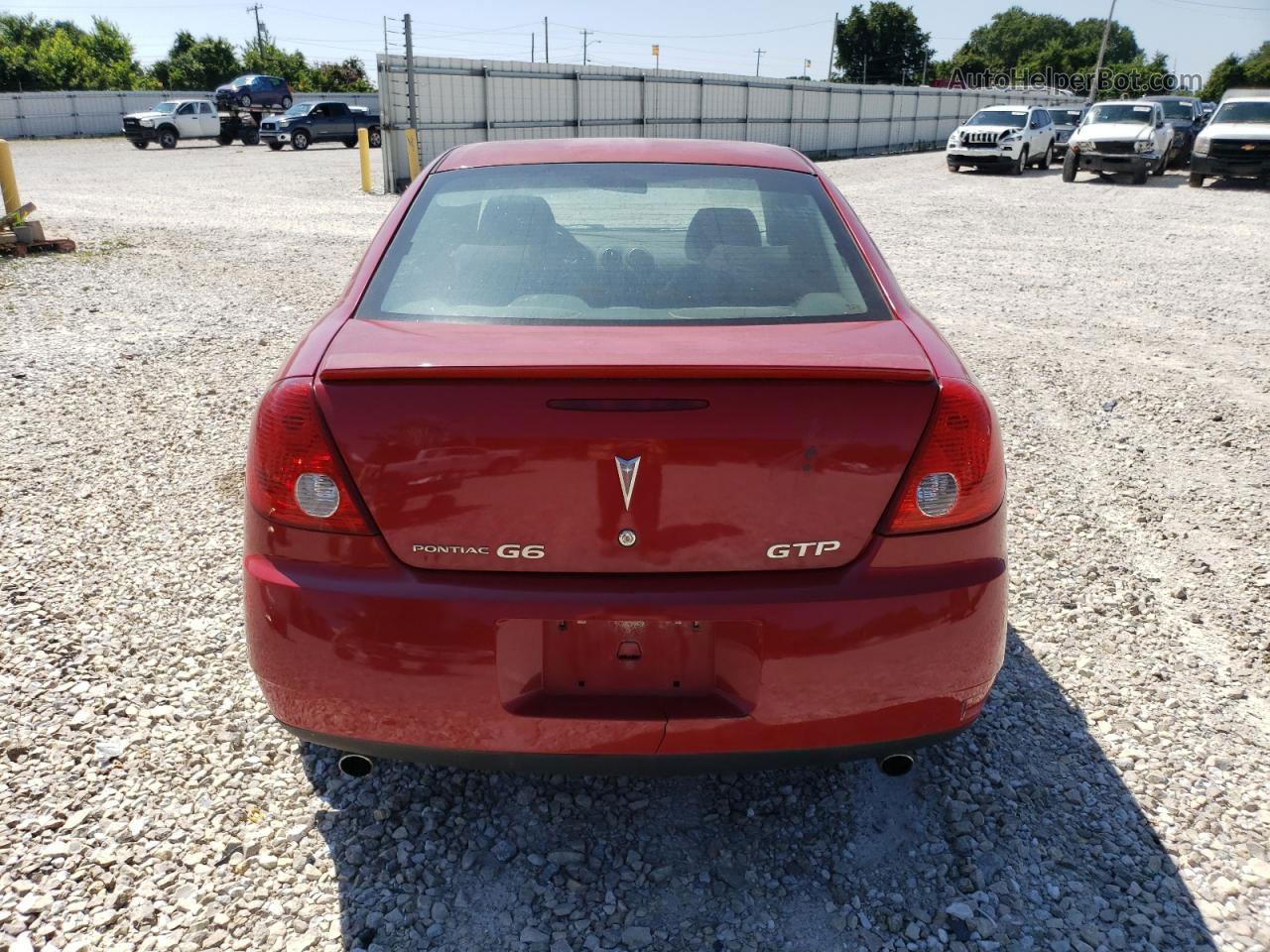 2006 Pontiac G6 Gtp Red vin: 1G2ZM551664219447