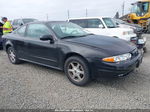 2001 Oldsmobile Alero Gls Black vin: 1G3NF12E41C191988