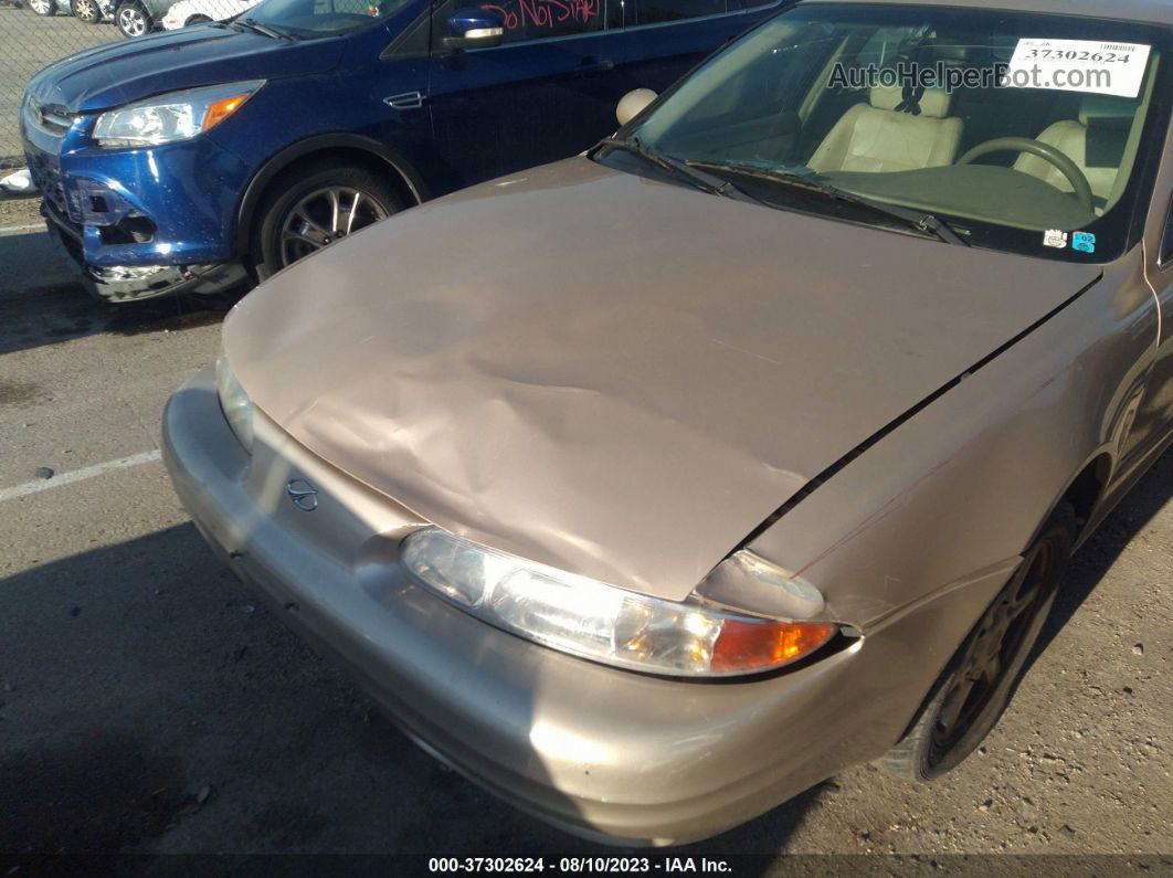 2001 Oldsmobile Alero Gls Gold vin: 1G3NF52E41C141633