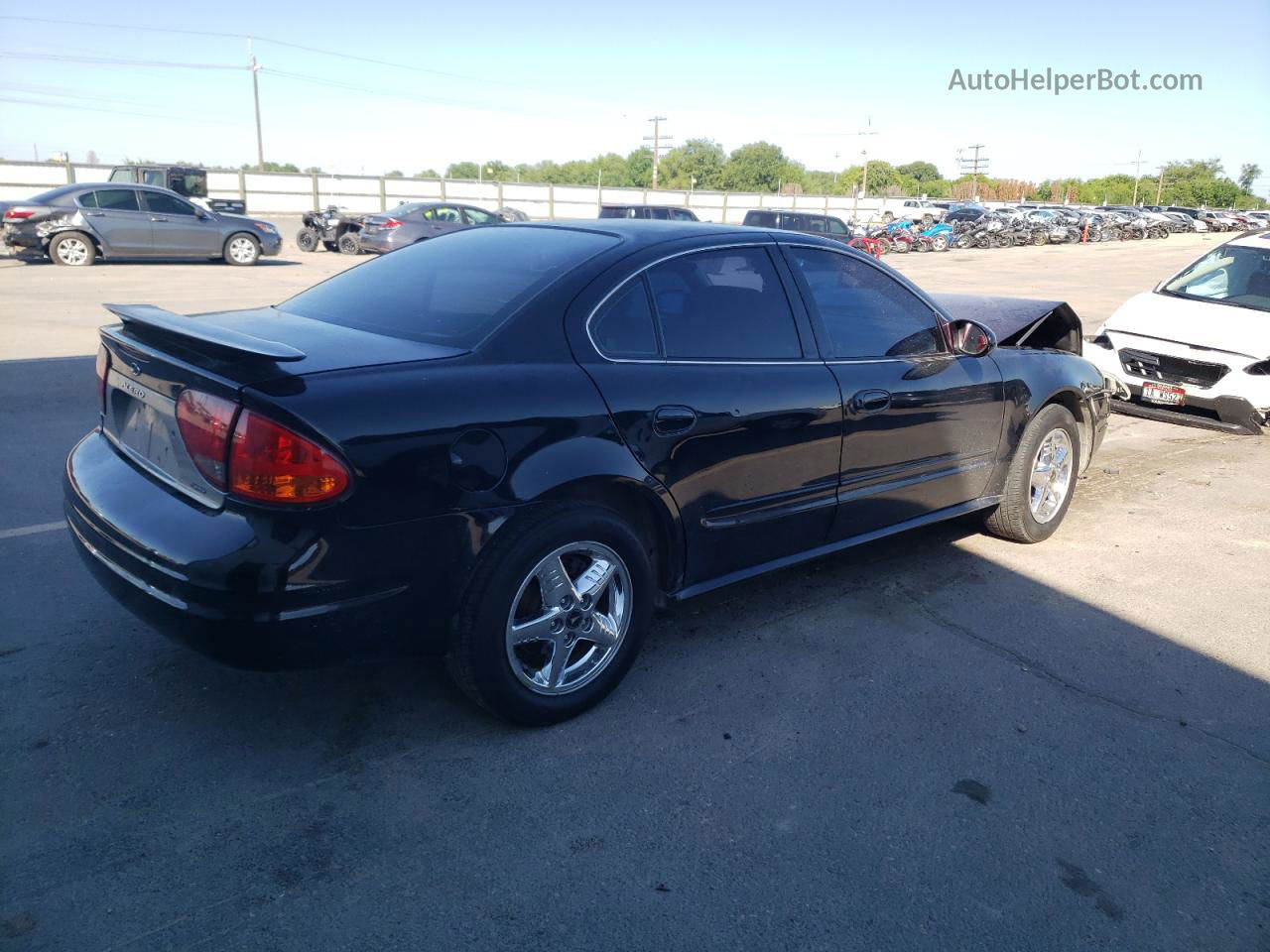 2001 Oldsmobile Alero Gls Black vin: 1G3NF52E41C165236