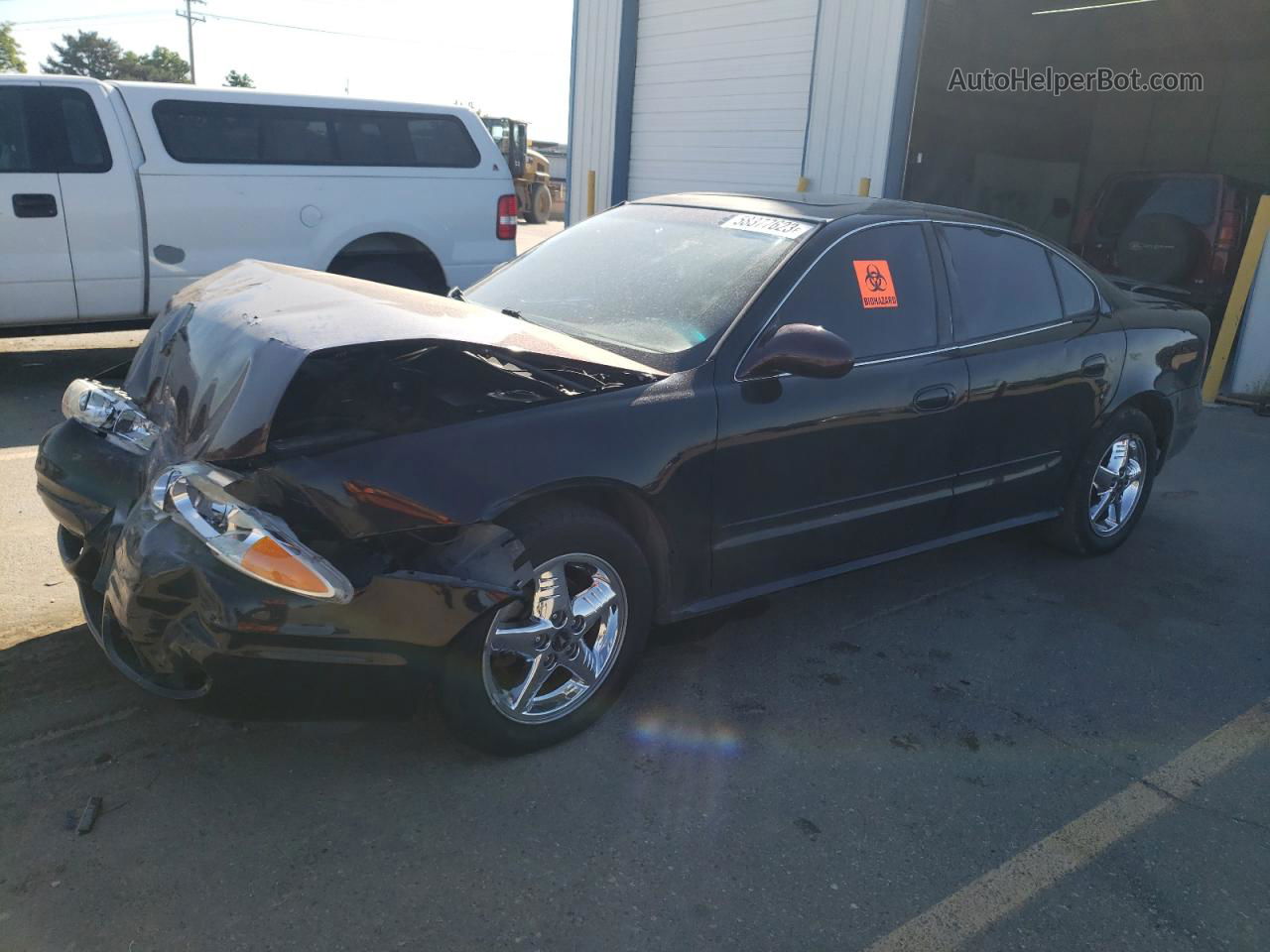 2001 Oldsmobile Alero Gls Black vin: 1G3NF52E41C165236