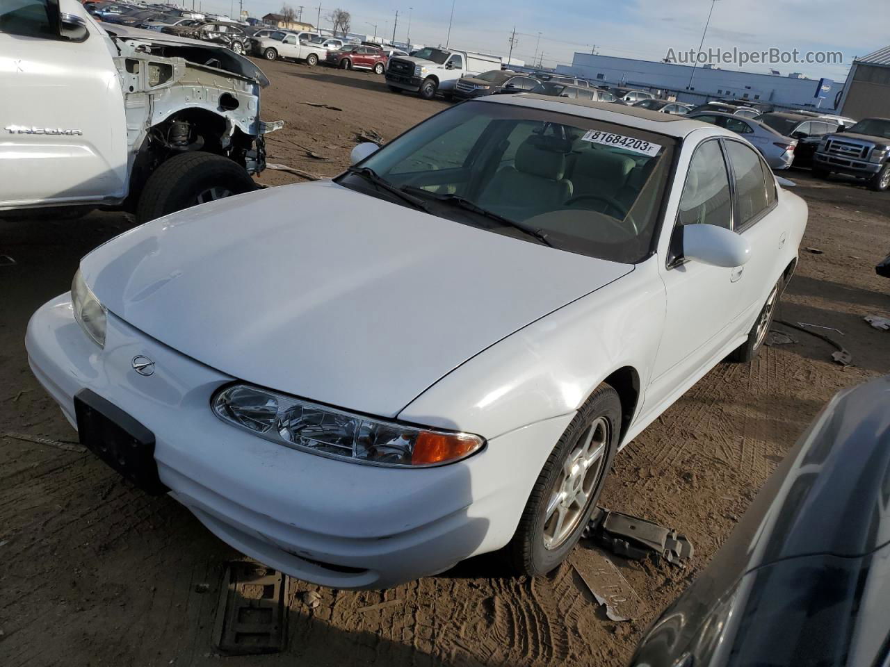 2001 Oldsmobile Alero Gls Белый vin: 1G3NF52EX1C119720