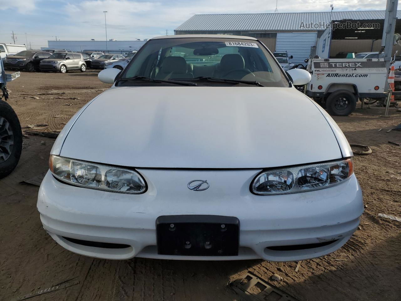 2001 Oldsmobile Alero Gls Белый vin: 1G3NF52EX1C119720