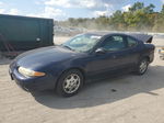 2001 Oldsmobile Alero Gx Blue vin: 1G3NK12T01C241103