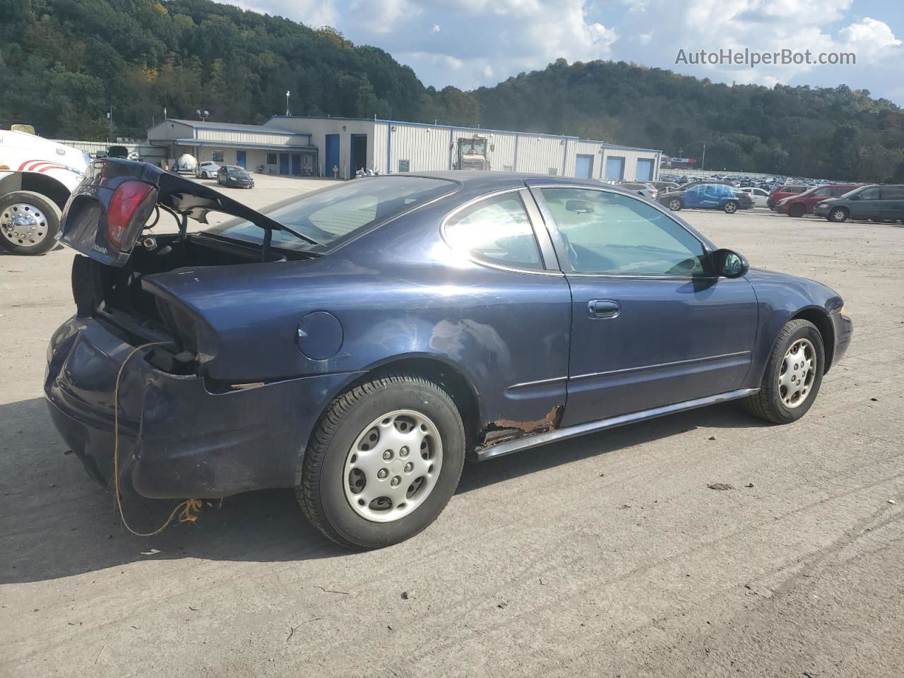 2001 Oldsmobile Alero Gx Синий vin: 1G3NK12T01C241103