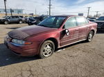 2001 Oldsmobile Alero Gx Red vin: 1G3NK52T21C191344