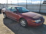 2001 Oldsmobile Alero Gx Red vin: 1G3NK52T21C191344