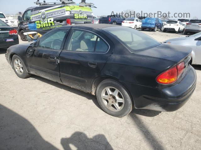 2001 Oldsmobile Alero Gx Black vin: 1G3NK52T81C277029