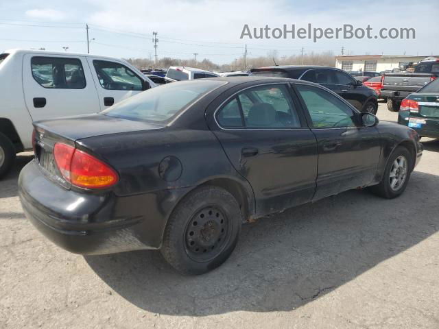 2001 Oldsmobile Alero Gx Black vin: 1G3NK52T81C277029