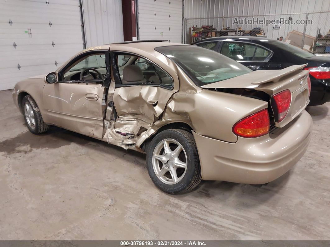 2001 Oldsmobile Alero Gl2 Tan vin: 1G3NL52E01C101543