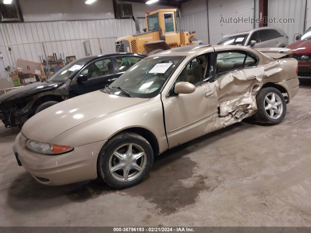 2001 Oldsmobile Alero Gl2 Tan vin: 1G3NL52E01C101543