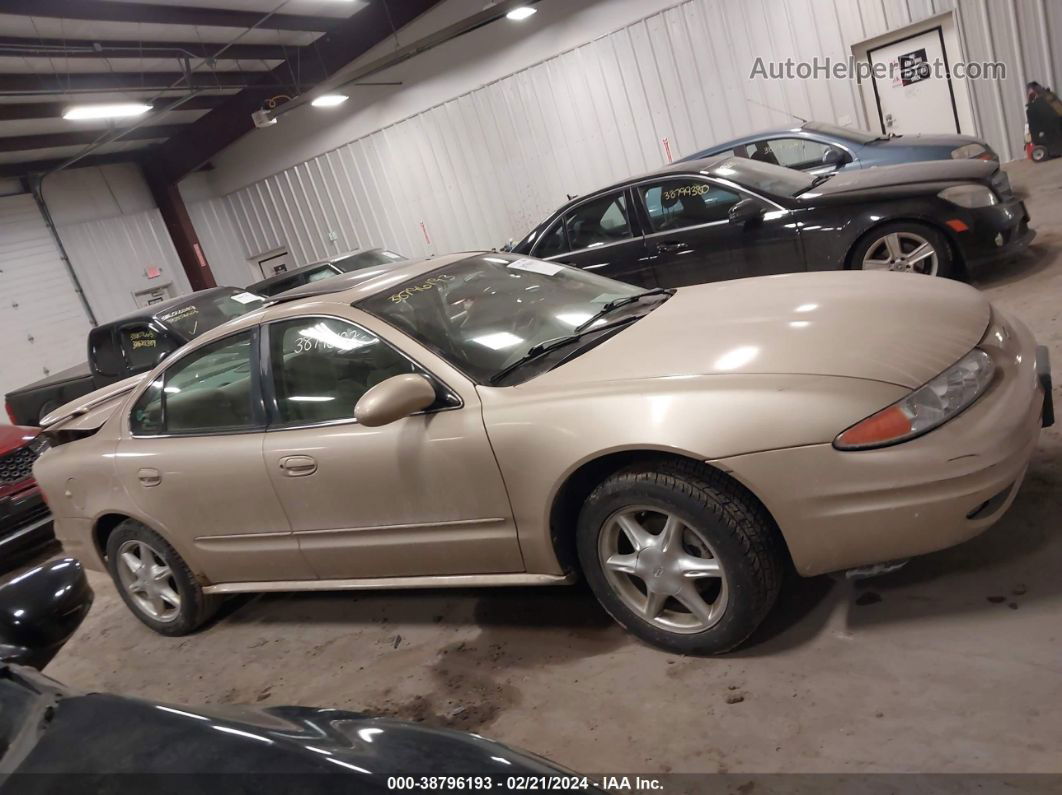 2001 Oldsmobile Alero Gl2 Tan vin: 1G3NL52E01C101543