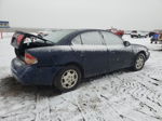 2001 Oldsmobile Alero Gl Blue vin: 1G3NL52E01C161886