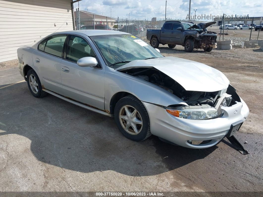 2001 Oldsmobile Alero Gl1 Gray vin: 1G3NL52E01C214019