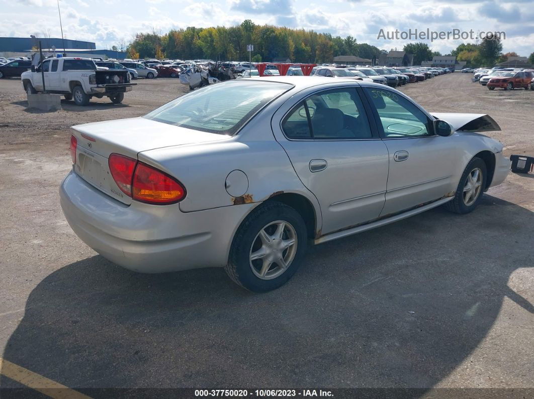 2001 Oldsmobile Alero Gl1 Gray vin: 1G3NL52E01C214019