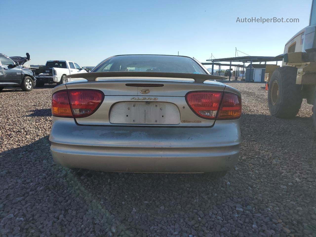 2001 Oldsmobile Alero Gl Gold vin: 1G3NL52E01C226588