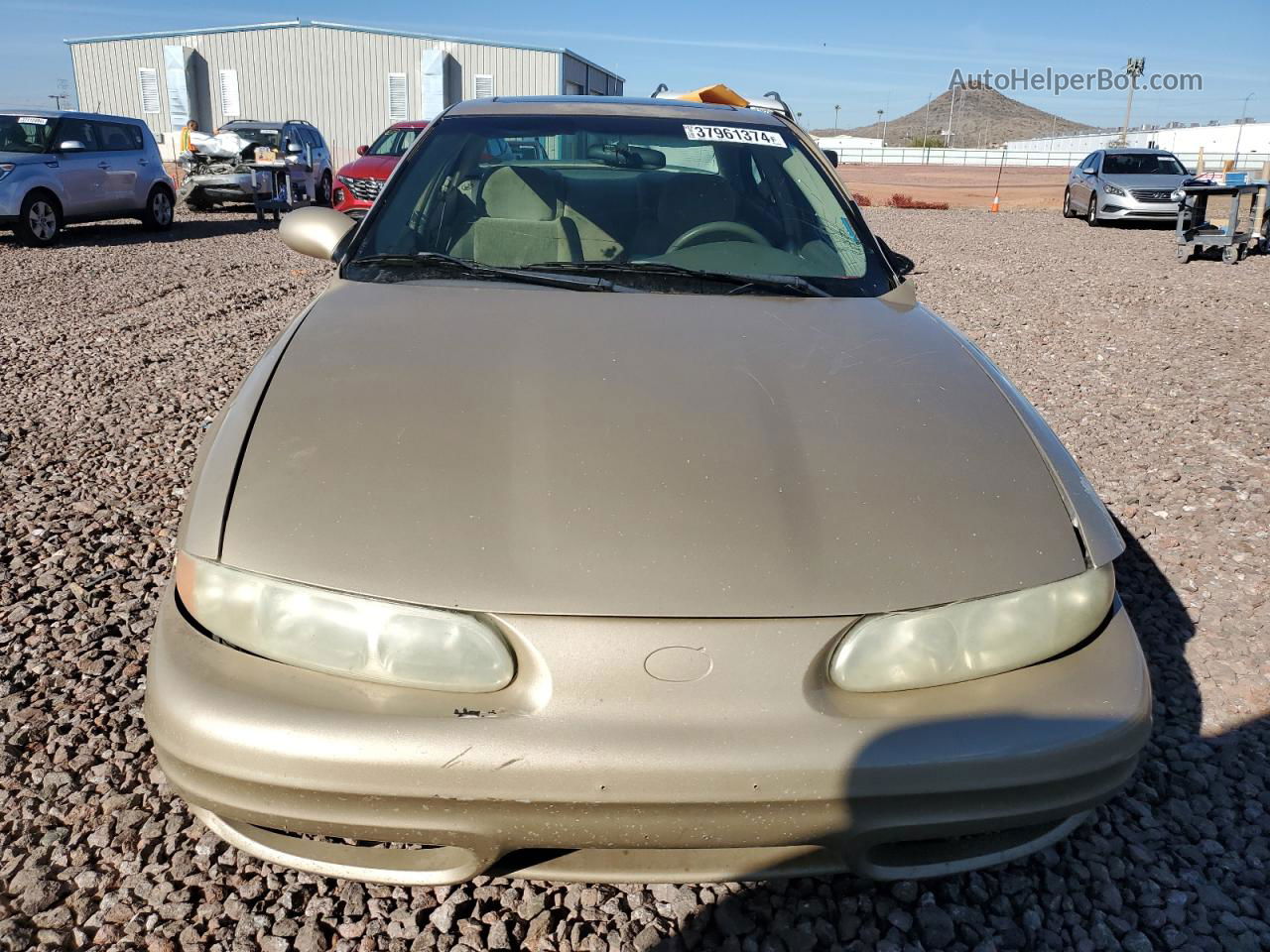 2001 Oldsmobile Alero Gl Gold vin: 1G3NL52E01C226588