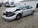 2001 Oldsmobile Alero Gl Silver vin: 1G3NL52E31C279656