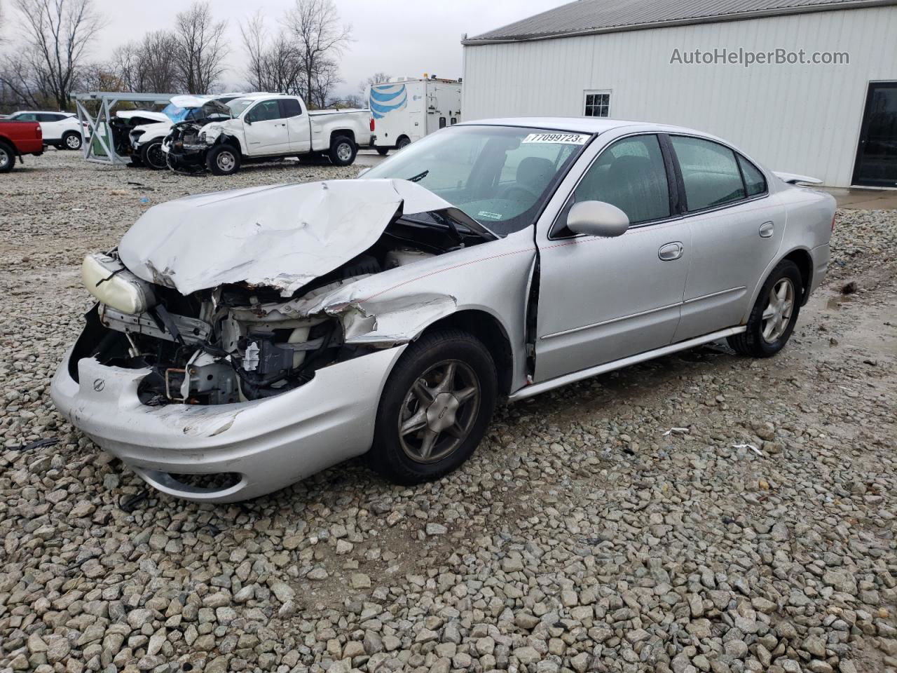 2001 Oldsmobile Alero Gl Серебряный vin: 1G3NL52E31C279656