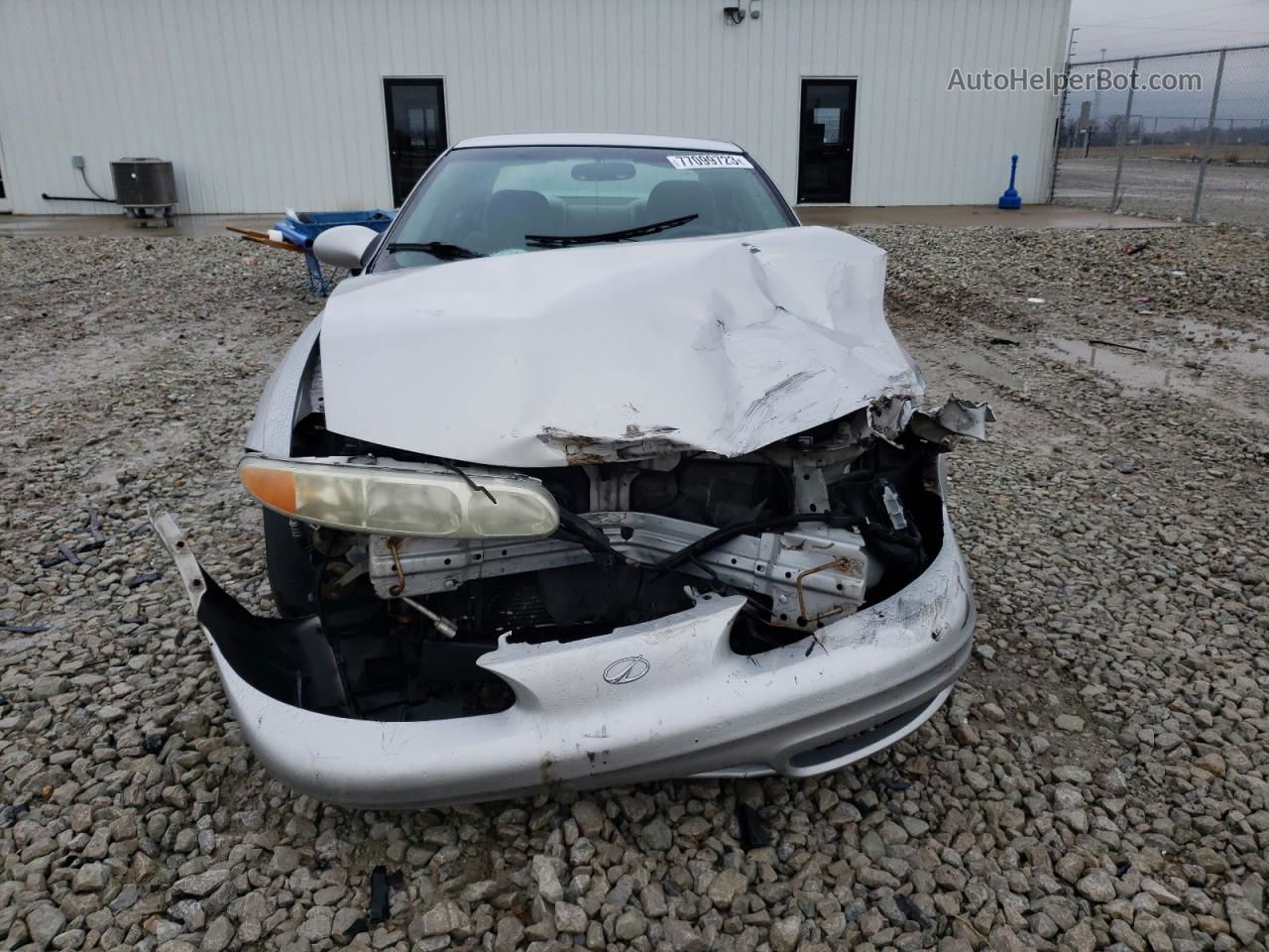 2001 Oldsmobile Alero Gl Silver vin: 1G3NL52E31C279656