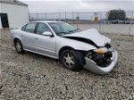 2001 Oldsmobile Alero Gl Silver vin: 1G3NL52E31C279656