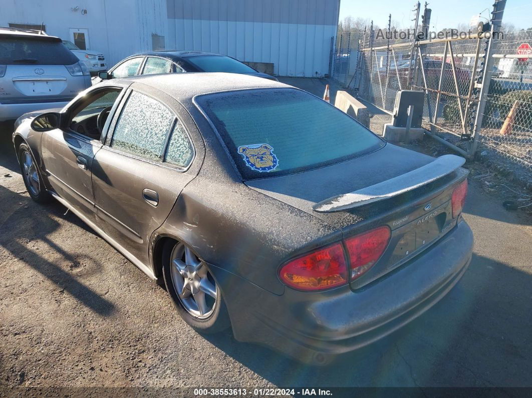 2001 Oldsmobile Alero Gl2 Gray vin: 1G3NL52E41C167870