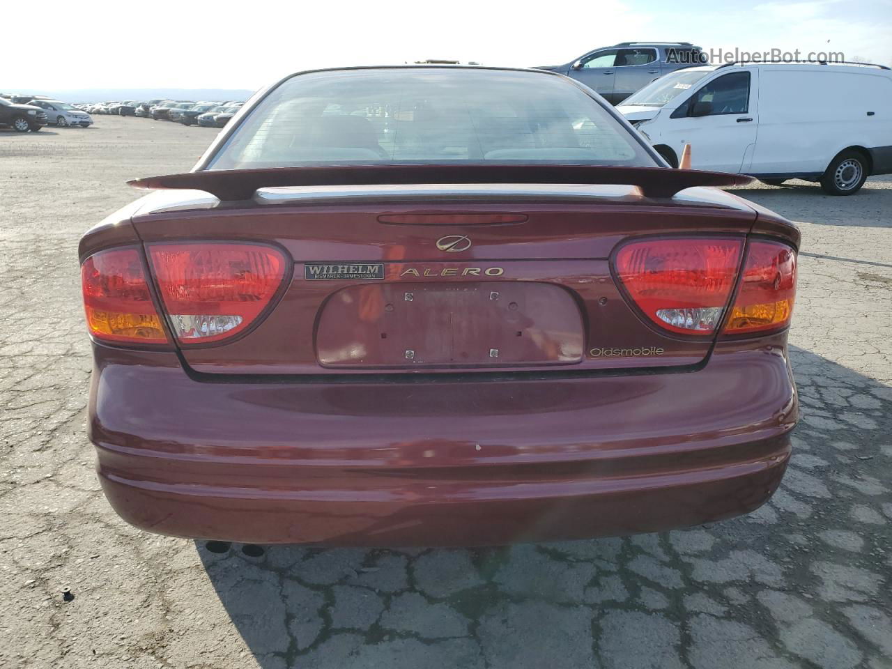 2001 Oldsmobile Alero Gl Красный vin: 1G3NL52E41C275955