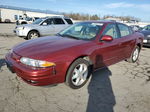 2001 Oldsmobile Alero Gl Red vin: 1G3NL52E41C275955