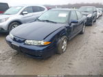 2001 Oldsmobile Alero Gl1 Dark Blue vin: 1G3NL52E61C214929