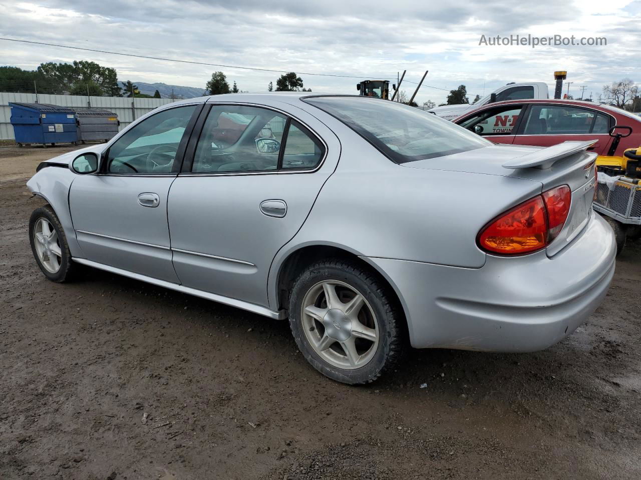 2001 Oldsmobile Alero Gl Серебряный vin: 1G3NL52E61C223940