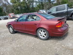 2001 Oldsmobile Alero Gl Red vin: 1G3NL52E91C259430