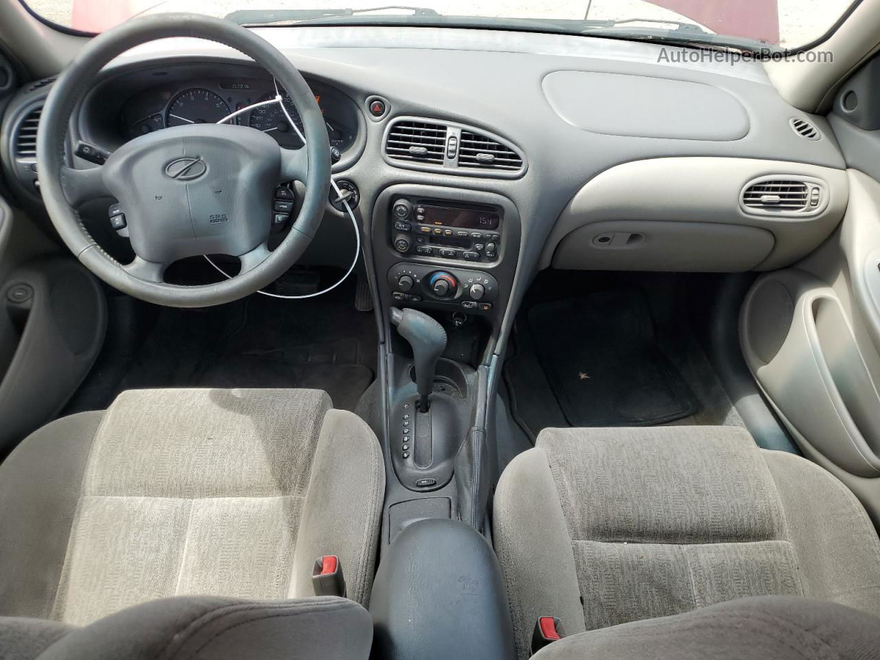 2001 Oldsmobile Alero Gl Red vin: 1G3NL52E91C259430