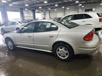 2001 Oldsmobile Alero Gl Silver vin: 1G3NL52T11C208874