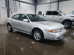 2001 Oldsmobile Alero Gl Silver vin: 1G3NL52T11C208874