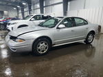 2001 Oldsmobile Alero Gl Silver vin: 1G3NL52T11C208874