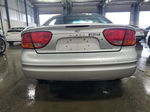 2001 Oldsmobile Alero Gl Silver vin: 1G3NL52T11C208874