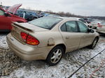 2001 Oldsmobile Alero Gl Gold vin: 1G3NL52T11C261669