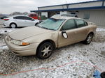 2001 Oldsmobile Alero Gl Gold vin: 1G3NL52T11C261669