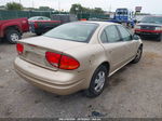 2001 Oldsmobile Alero Gl1 Gold vin: 1G3NL52T21C266203