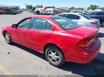 2001 Oldsmobile Alero Gl1 Red vin: 1G3NL52T31C191530