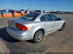 2001 Oldsmobile Alero Gl1 Silver vin: 1G3NL52T31C205054