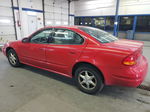 2001 Oldsmobile Alero Gl Red vin: 1G3NL52T31C207046