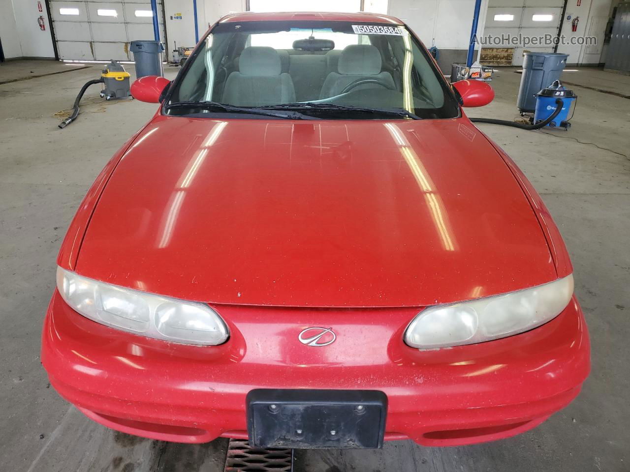 2001 Oldsmobile Alero Gl Red vin: 1G3NL52T31C207046