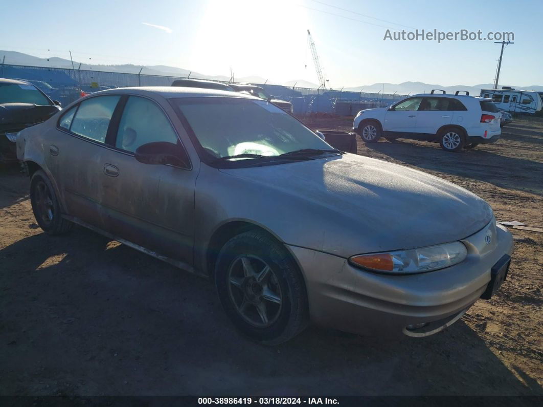 2001 Oldsmobile Alero Gl1 Gold vin: 1G3NL52T31C257252