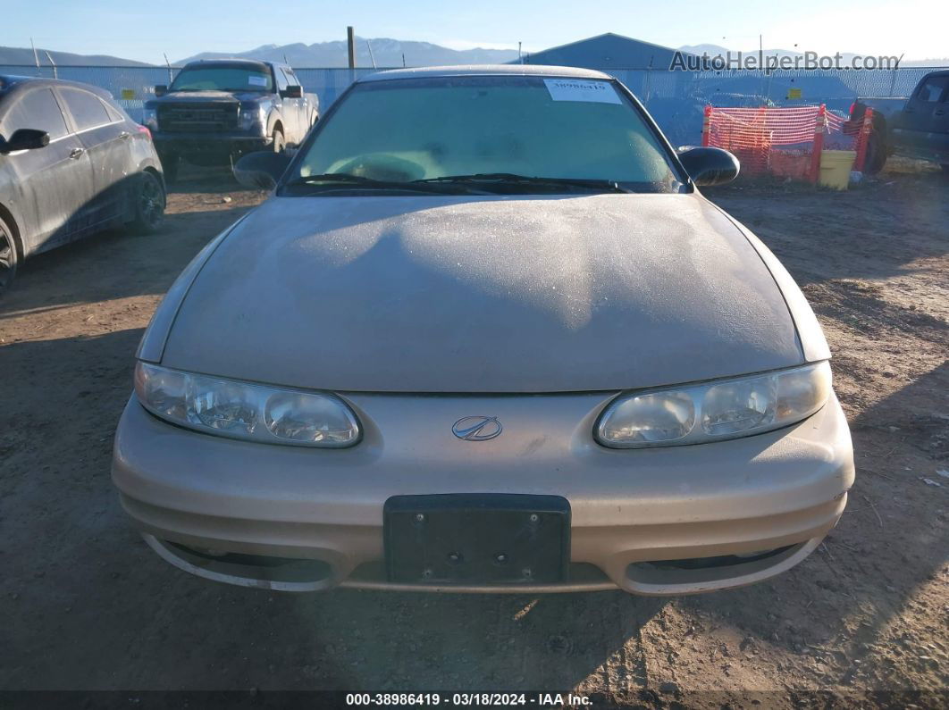 2001 Oldsmobile Alero Gl1 Gold vin: 1G3NL52T31C257252