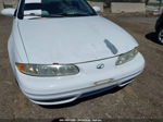 2001 Oldsmobile Alero Gl1 White vin: 1G3NL52T51C126968