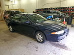 2001 Oldsmobile Alero Gl Blue vin: 1G3NL52T51C144094