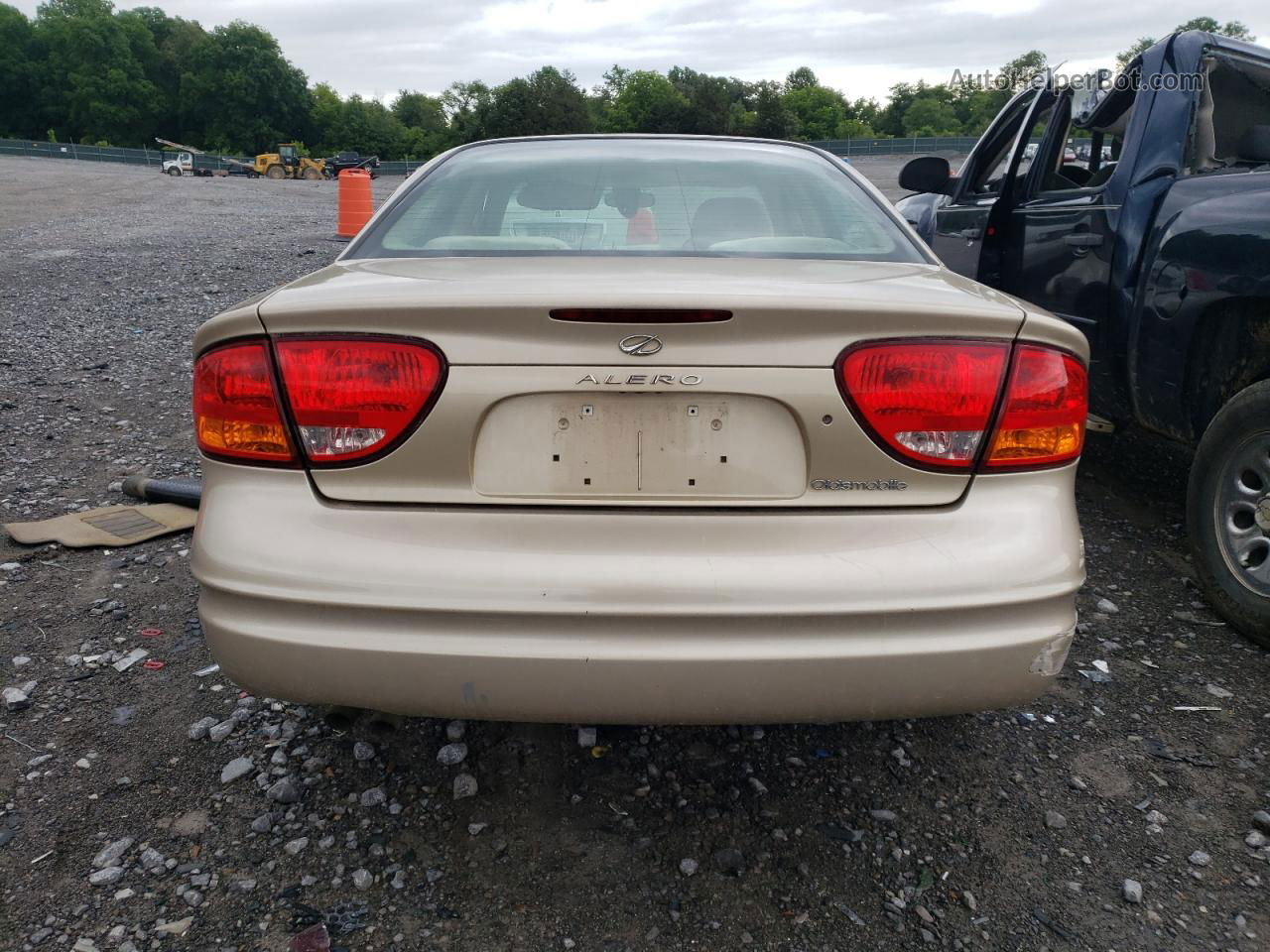 2001 Oldsmobile Alero Gl Beige vin: 1G3NL52T51C199306