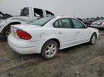 2001 Oldsmobile Alero Gl White vin: 1G3NL52T61C189951