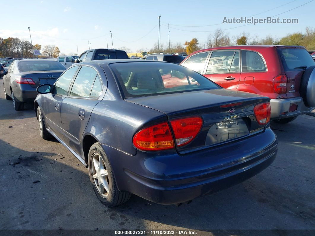 2001 Oldsmobile Alero Gl4 Синий vin: 1G3NL52T91C275609